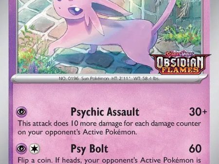 Espeon (086 197) (Best Buy Exclusive) [Scarlet & Violet: Black Star Promos] Sale