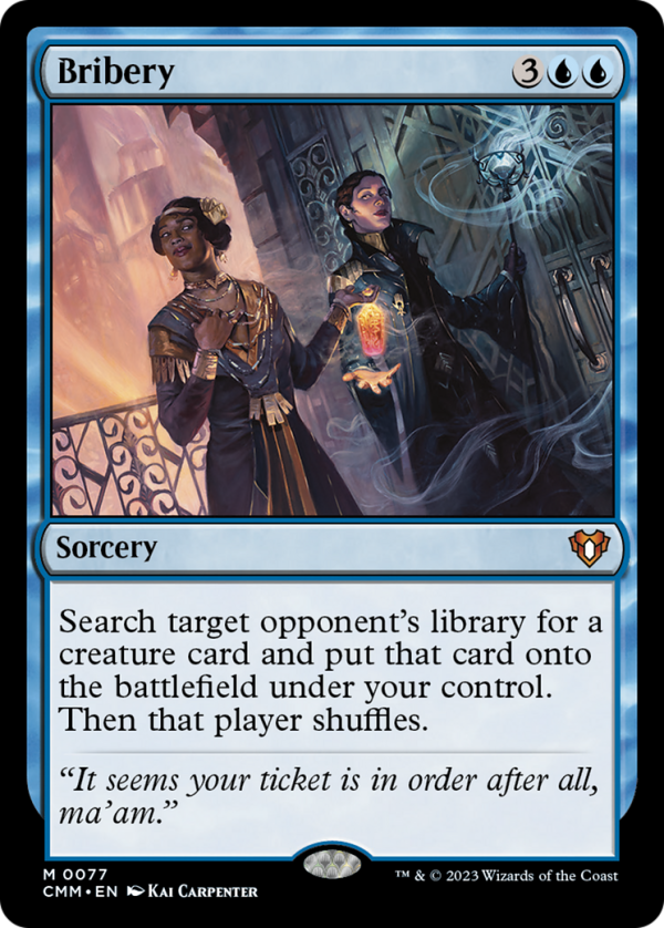 Bribery [Commander Masters] For Cheap