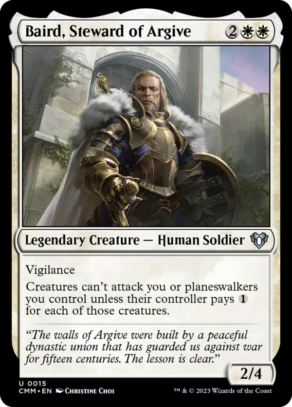 Baird, Steward of Argive [Commander Masters] Cheap