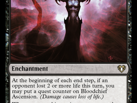 Bloodchief Ascension [Commander Masters] Supply