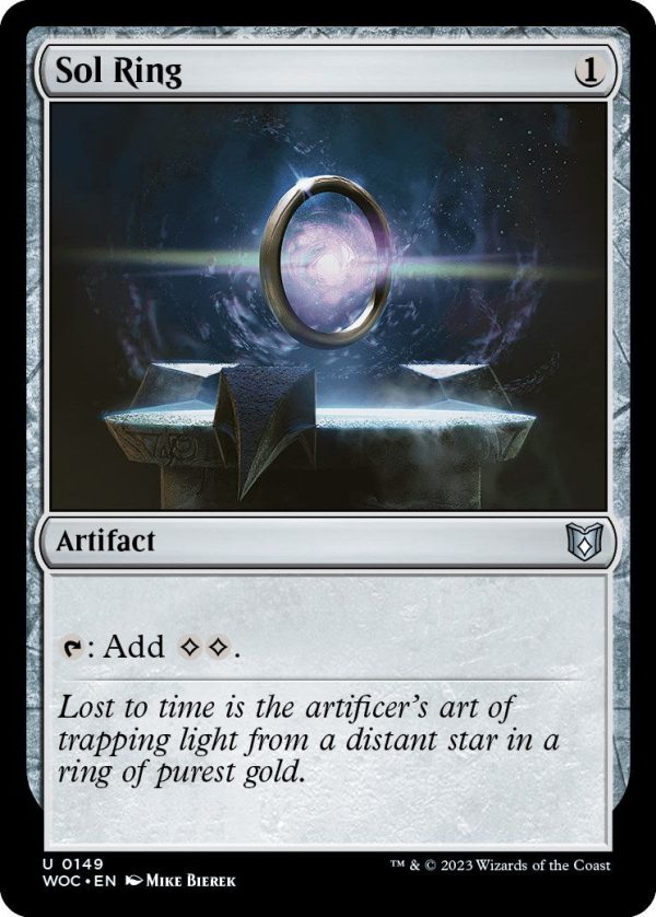 Sol Ring [Wilds of Eldraine Commander] Supply