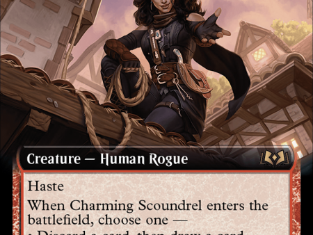 Charming Scoundrel (Extended Art) [Wilds of Eldraine] Online now