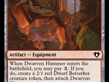 Dwarven Hammer [Commander Masters] Discount