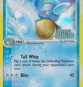 Wartortle (43 100) (Stamped) [EX: Crystal Guardians] Discount