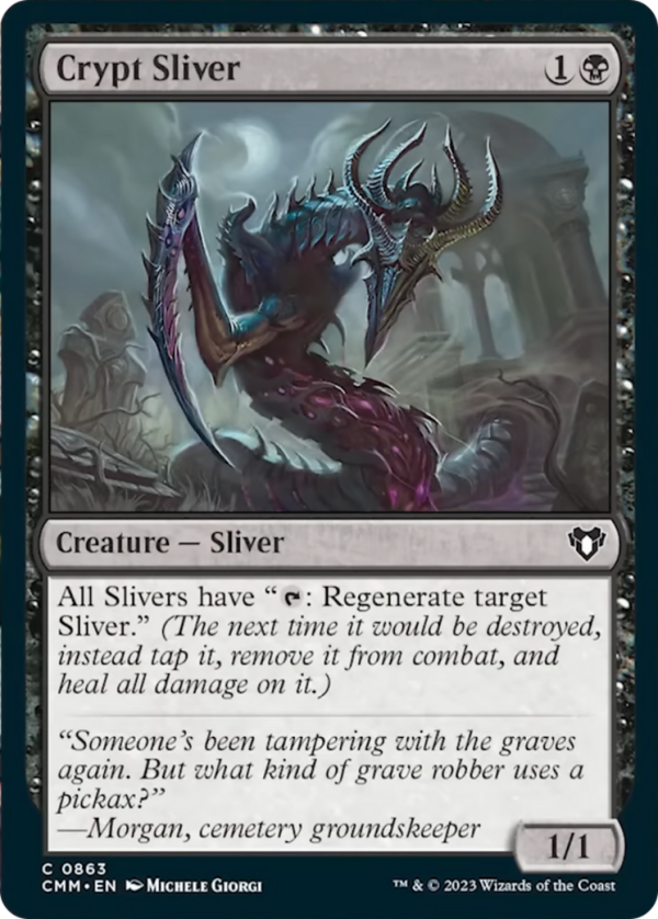 Crypt Sliver [Commander Masters] Supply