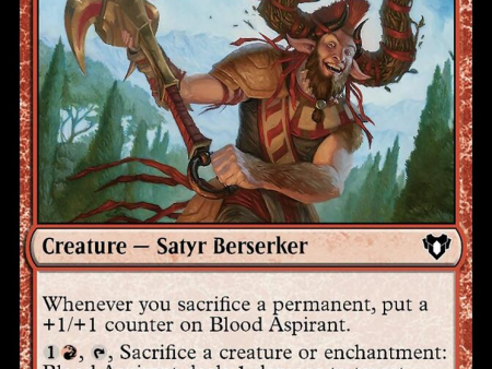 Blood Aspirant [Commander Masters] Hot on Sale