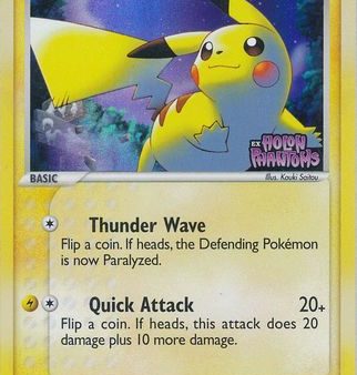 Pikachu (78 110) (Stamped) [EX: Holon Phantoms] Online now