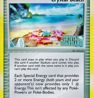 Crystal Beach (75 100) (Stamped) [EX: Crystal Guardians] Online Hot Sale