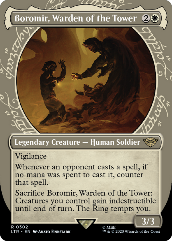 Boromir, Warden of the Tower (Showcase Ring Frame) [The Lord of the Rings: Tales of Middle-Earth] Fashion