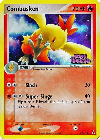 Combusken (39 110) (Stamped) [EX: Holon Phantoms] Sale