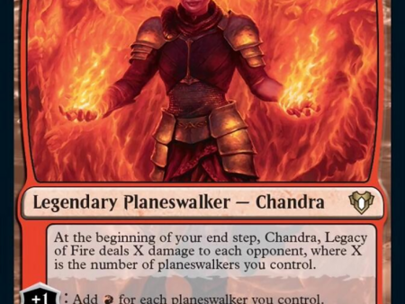 Chandra, Legacy of Fire [Commander Masters] Online now