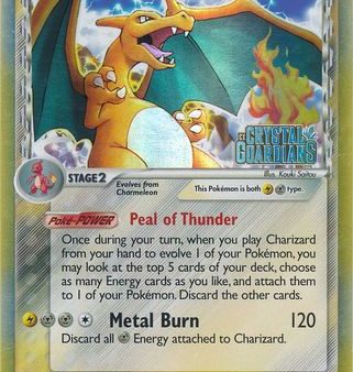 Charizard (4 100) (Delta Species) (Stamped) [EX: Crystal Guardians] Cheap