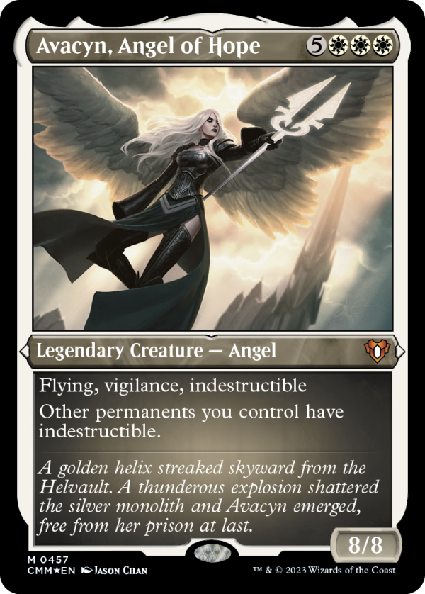 Avacyn, Angel of Hope (Foil Etched) [Commander Masters] Online Sale