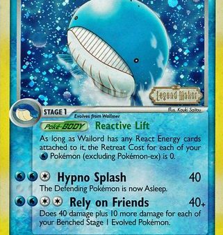 Wailord (14 92) (Stamped) [EX: Legend Maker] on Sale