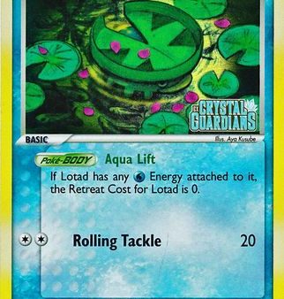 Lotad (55 100) (Stamped) [EX: Crystal Guardians] Discount