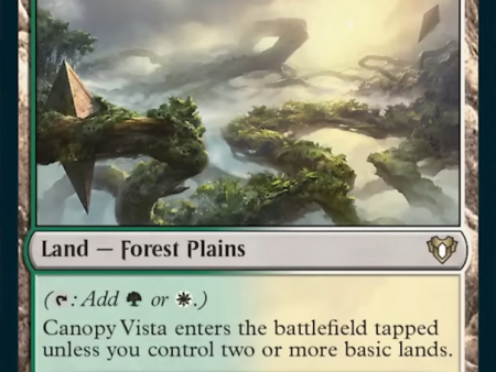 Canopy Vista [Commander Masters] For Discount