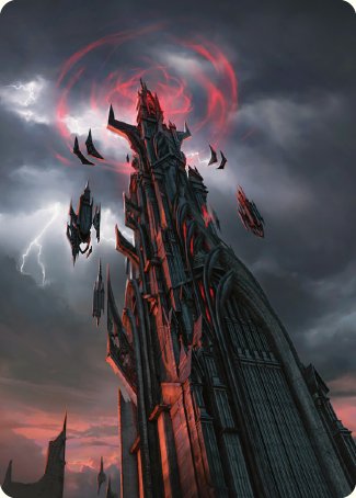 Barad-dur Art Card [The Lord of the Rings: Tales of Middle-earth Art Series] Online now