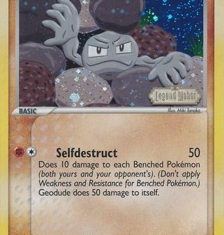 Geodude (53 92) (Stamped) [EX: Legend Maker] For Cheap