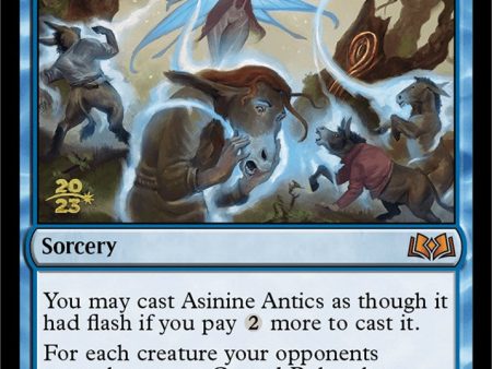 Asinine Antics [Wilds of Eldraine Prerelease Promos] Online now