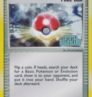 Poke Ball (82 100) (Stamped) [EX: Crystal Guardians] Online now