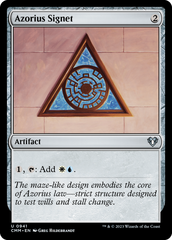 Azorius Signet [Commander Masters] Discount