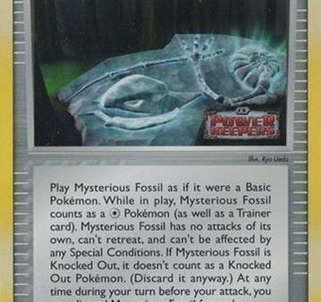 Mysterious Fossil (85 108) (Stamped) [EX: Power Keepers] Sale