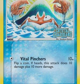 Krabby (54 100) (Stamped) [EX: Crystal Guardians] Hot on Sale