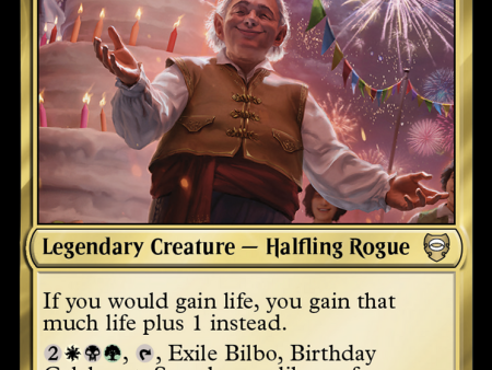 Bilbo, Birthday Celebrant [The Lord of the Rings: Tales of Middle-Earth Commander] Supply