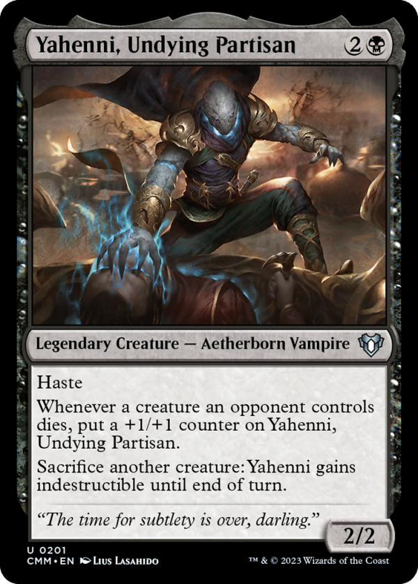 Yahenni, Undying Partisan [Commander Masters] Hot on Sale