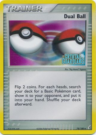 Dual Ball (78 100) (Stamped) [EX: Crystal Guardians] Cheap