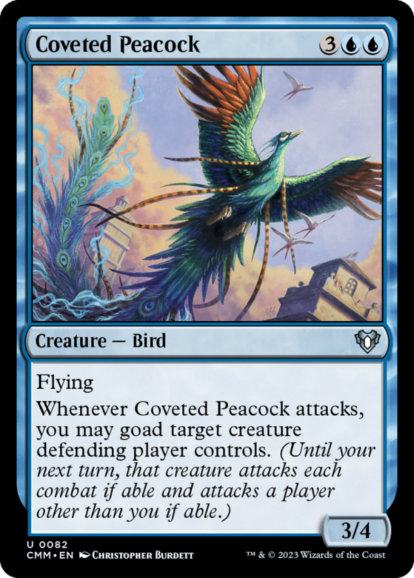 Coveted Peacock [Commander Masters] For Sale