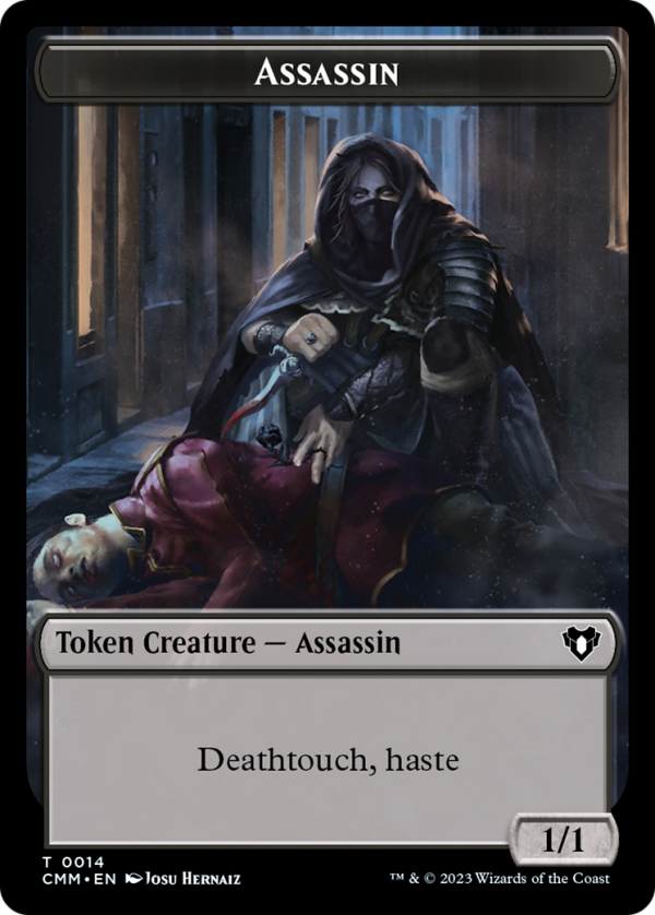 Assassin Token [Commander Masters Tokens] Online Sale