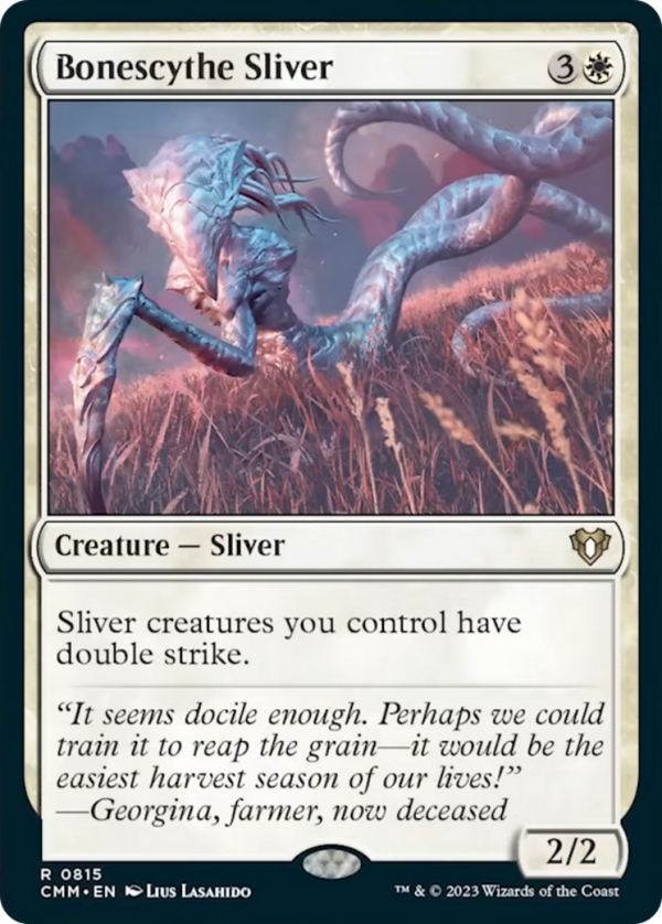 Bonescythe Sliver [Commander Masters] on Sale