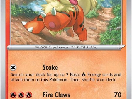 Growlithe (024) [Scarlet & Violet: Black Star Promos] on Sale