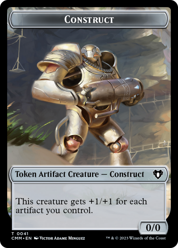 Construct Token (41) [Commander Masters Tokens] Cheap