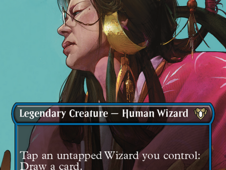 Azami, Lady of Scrolls (Borderless Profile) [Commander Masters] Online Sale