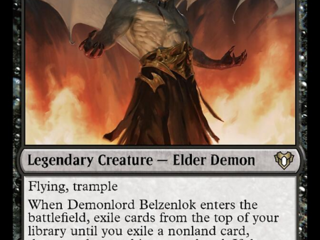 Demonlord Belzenlok [Commander Masters] Cheap