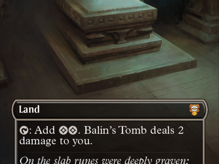 Balin s Tomb - Ancient Tomb (Surge Foil Realms and Relics) [The Lord of the Rings: Tales of Middle-Earth Commander] Online Hot Sale