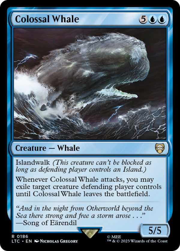 Colossal Whale [The Lord of the Rings: Tales of Middle-Earth Commander] Sale