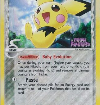 Pichu (76 110) (Delta Species) (Stamped) [EX: Holon Phantoms] Hot on Sale