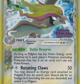 Pidgeot (14 110) (Delta Species) (Stamped) [EX: Holon Phantoms] Supply