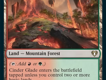 Cinder Glade [Commander Masters] Cheap