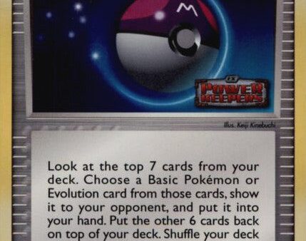 Master Ball (78 108) (Stamped) [EX: Power Keepers] For Discount