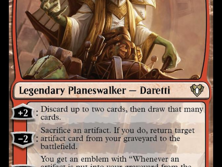 Daretti, Scrap Savant [Commander Masters] Online