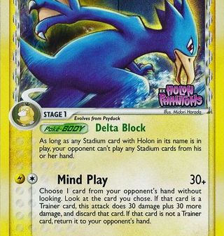 Golduck (43 110) (Delta Species) (Stamped) [EX: Holon Phantoms] Sale