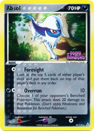 Absol (18 110) (Stamped) [EX: Holon Phantoms] Discount