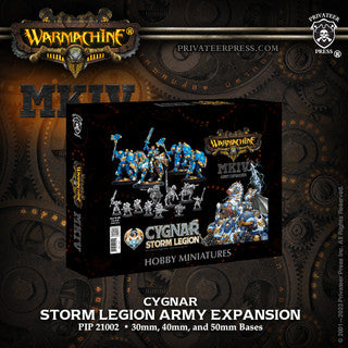 Warmachine MK IV: Cygnar Storm Legion Army Expansion For Sale