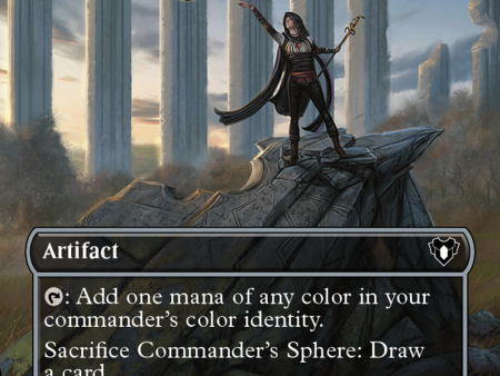 Commander s Sphere (Borderless Alternate Art) [Commander Masters] For Discount