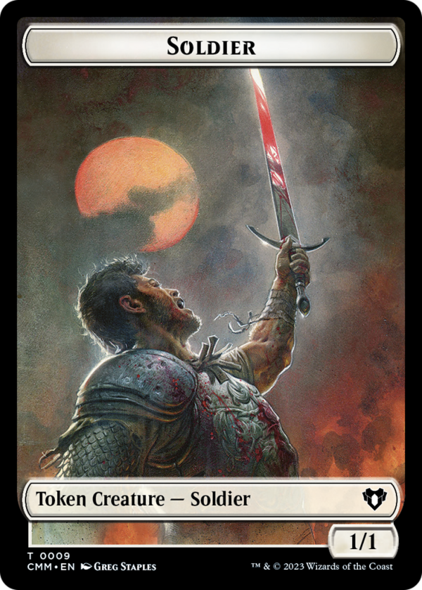 Copy (54)    Human Soldier Double-Sided Token [Commander Masters Tokens] Cheap