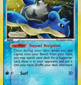 Lapras (8 92) (Stamped) [EX: Legend Maker] on Sale